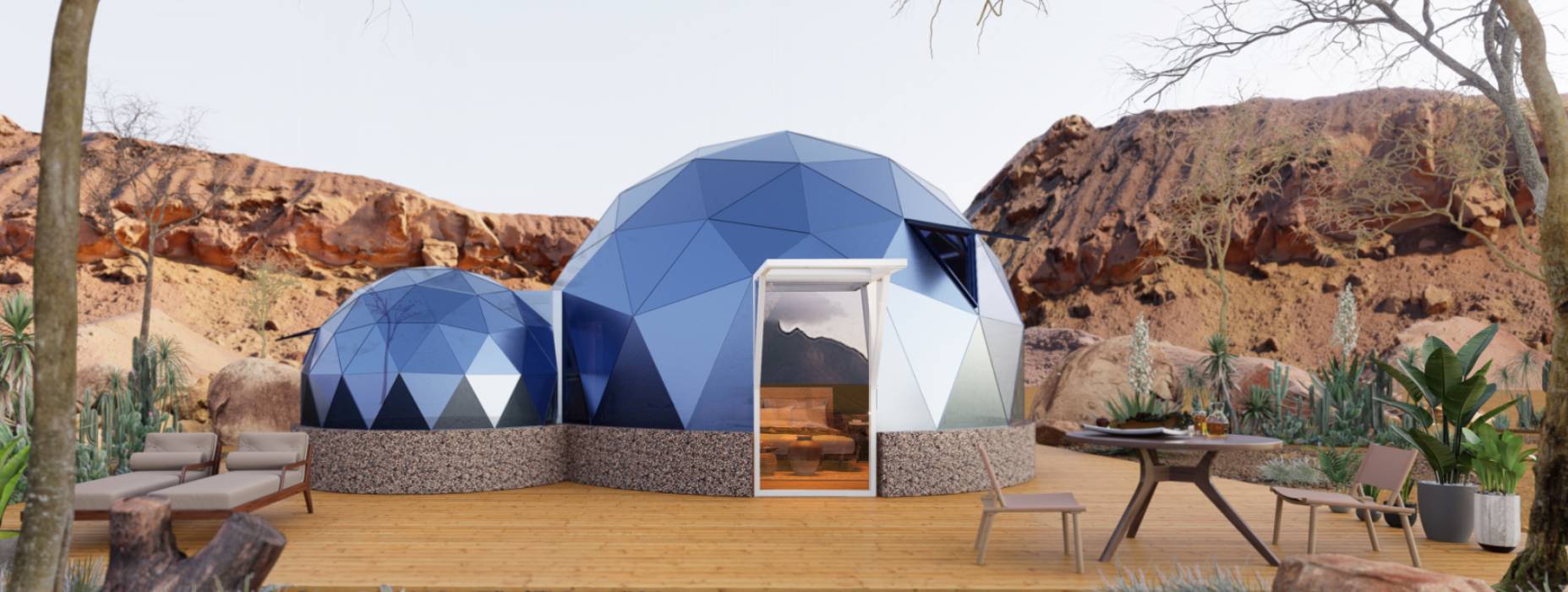 鼓楼区球形智能光伏玻璃星空房